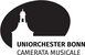 Logo der Uniorchesters Bonn - Camerata musicale